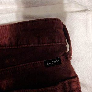 Lucky Brand Jeans, Corduroy, Size 12